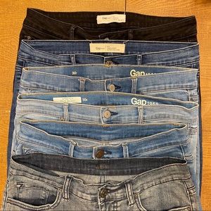 6 pairs of skinny jeans!